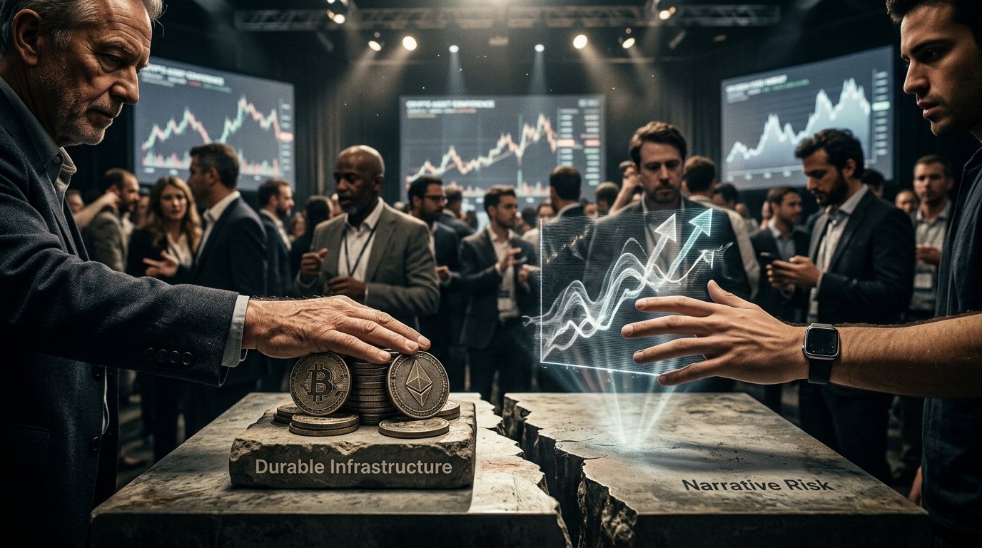 Nghịch lý thanh khoản Crypto đang phân tách hạ tầng bền vững khỏi rủi ro Narrative